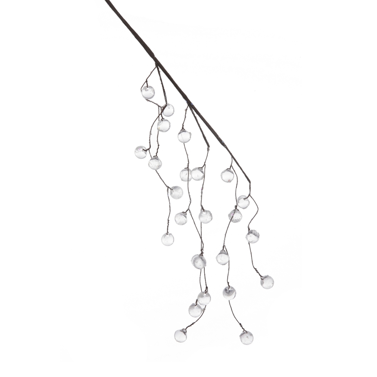 Изображение товара Декоративная ветка высотой 57 см для новогоднего праздника