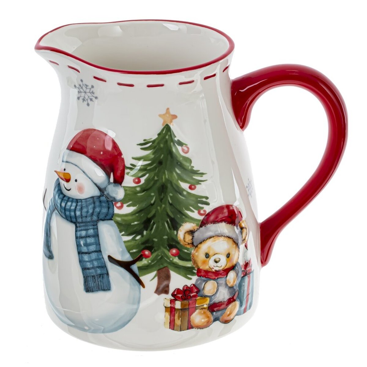 Изображение товара Кувшин "Веселый Новый год",, 1400 мл, L18 W13 H17 см