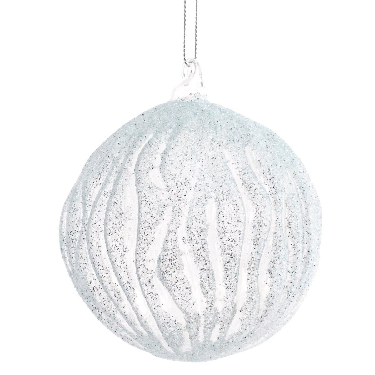 Изображение товара Новогоднее украшение Шар 10 см из стекла