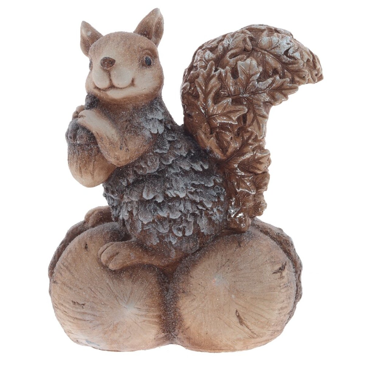 Изображение товара Декоративная фигурка Белочка L28 W17,5 H34 см для новогоднего декора