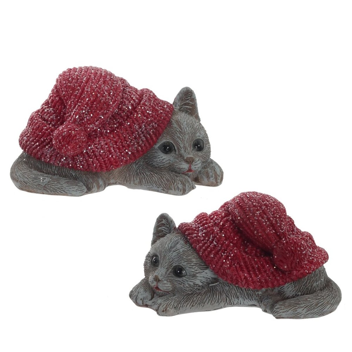 Изображение товара Декоративная фигурка котёнок из полистоуна 10,5x7,5x6 см праздничный декор