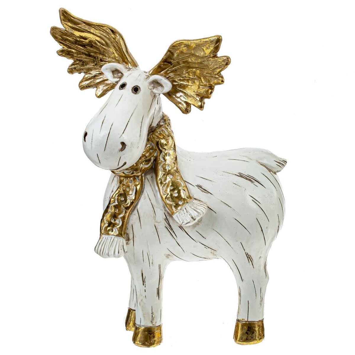 Изображение товара Декоративная фигурка Лось 24 см из полимерных материалов для интерьера