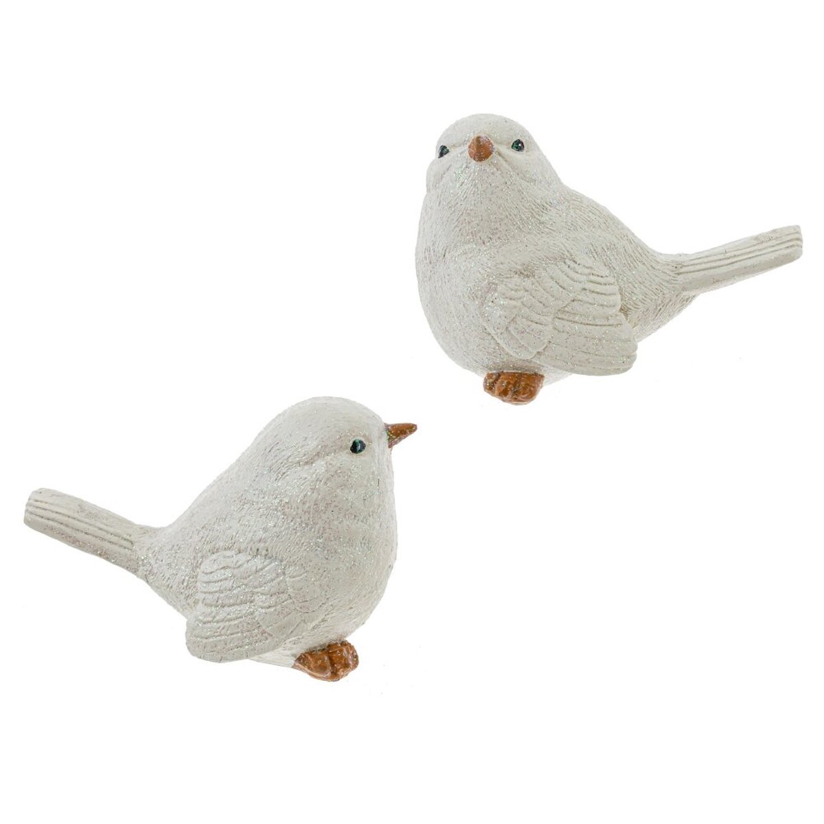 Изображение товара Декоративная фигурка Птичка для новогоднего оформления 11,5х6х8,5 см