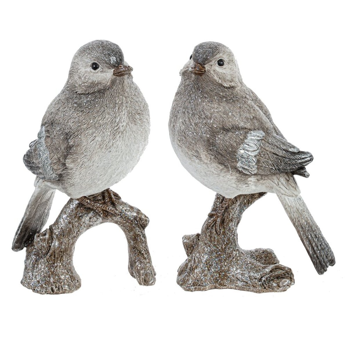 Изображение товара Фигурка декоративная "Птичка", L10 W7 H15 см, 2в.