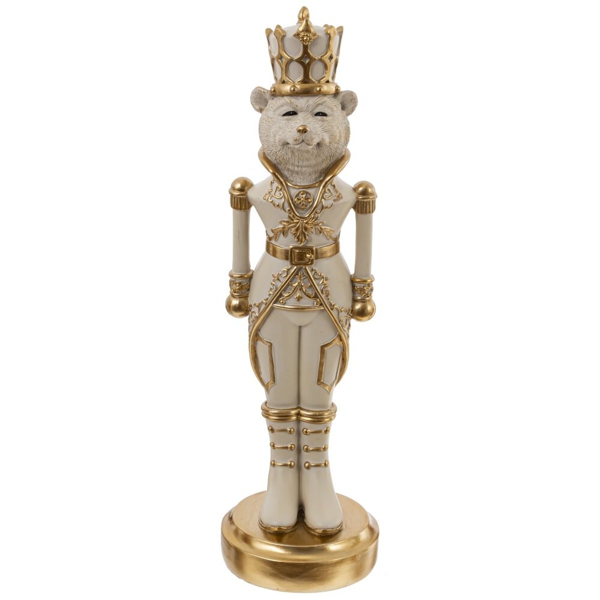 Изображение товара Фигурка декоративная "Солдатик-медведь", L9 W9 H31 см