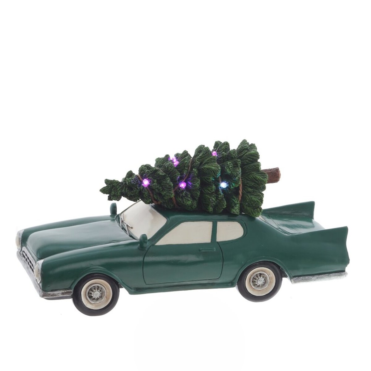 Изображение товара Декоративная фигурка ретро автомобиля с подсветкой L38,5 W15 H20 см