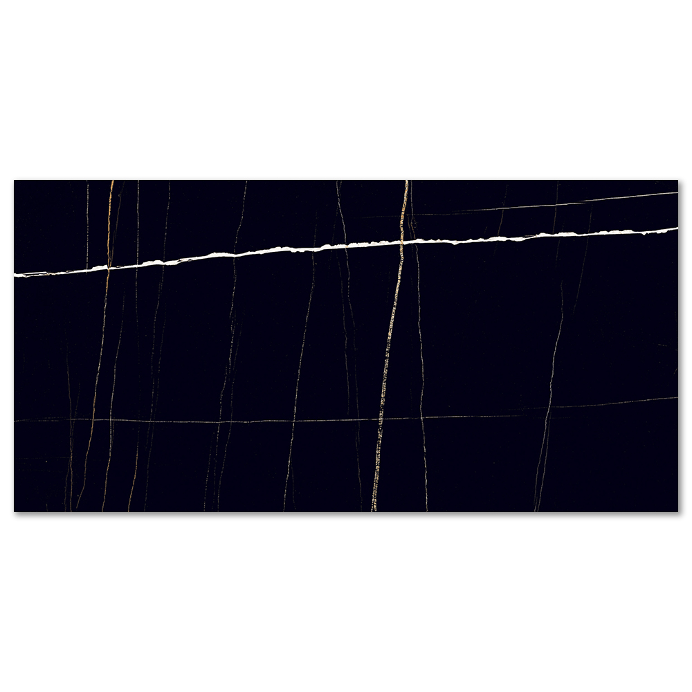 Изображение товара Керамогранит AB Gres Lambert Glossy black 60x120 см, глянцевая плитка для пола и стен