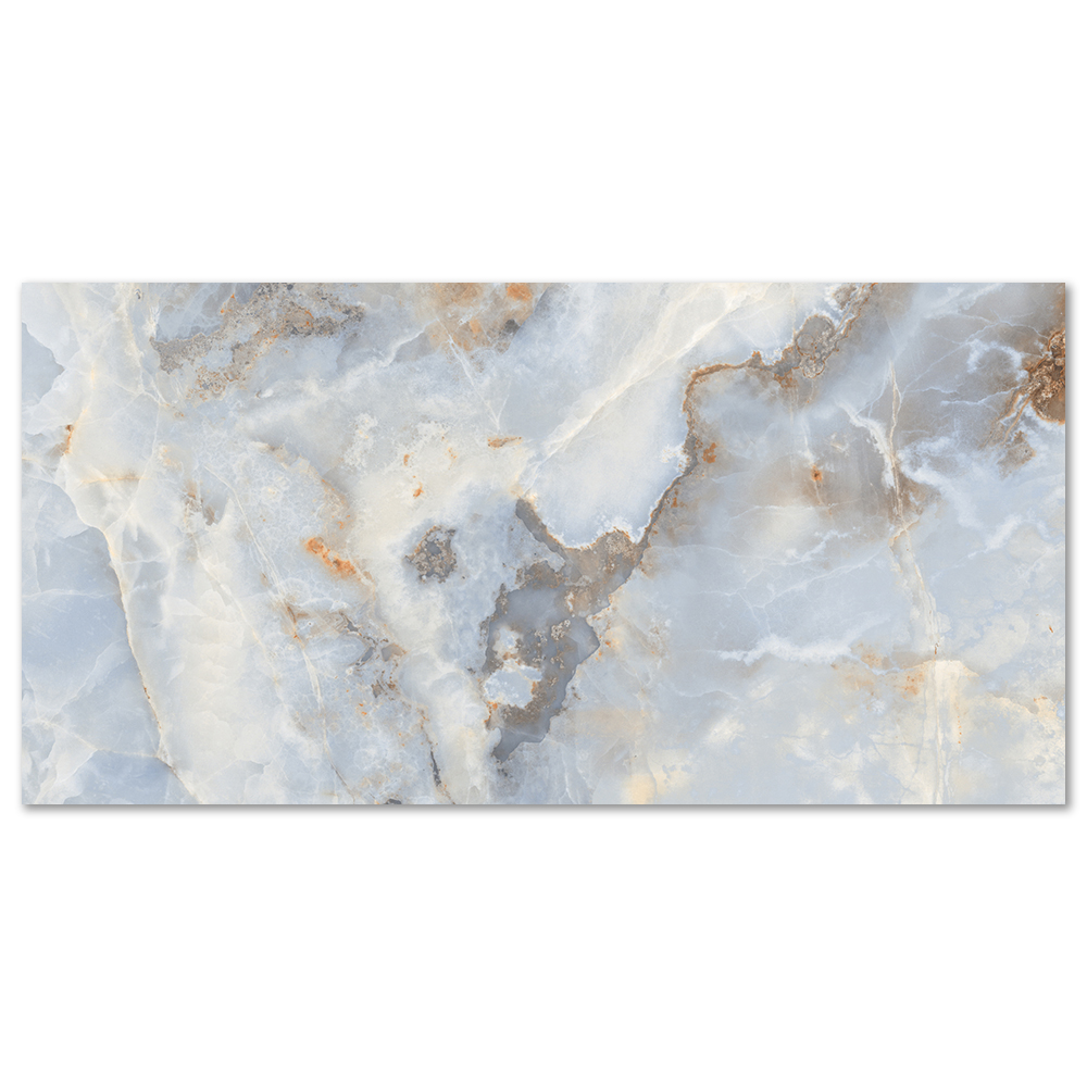 Изображение товара Керамогранит AB Gres Monty Onyx Azzul 60x120 см глянцевая поверхность