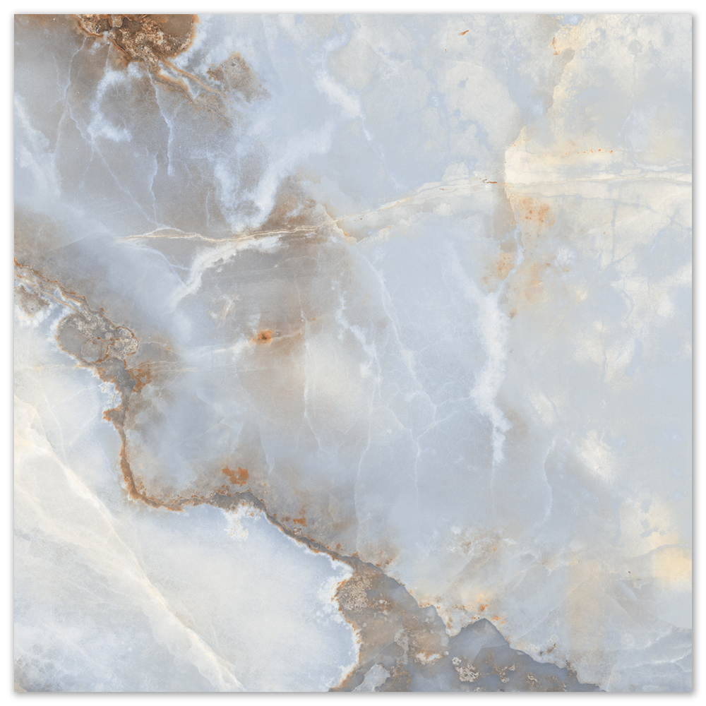 Изображение товара Керамогранит AB Gres Monty Onyx Azzul 60x60 см глянцевая поверхность