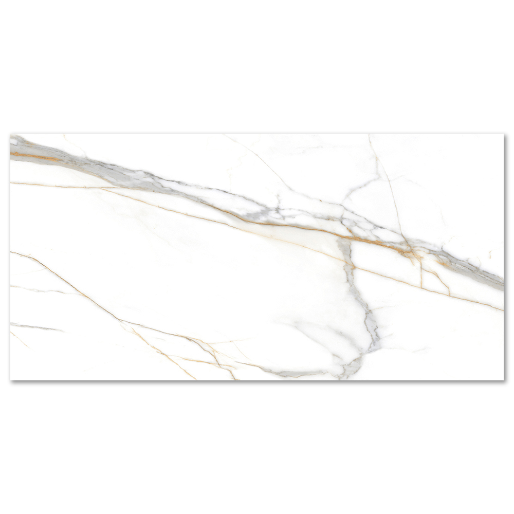 Изображение товара Керамогранит AB Gres Roma Grigio Glossy 60x120 см для пола и стен