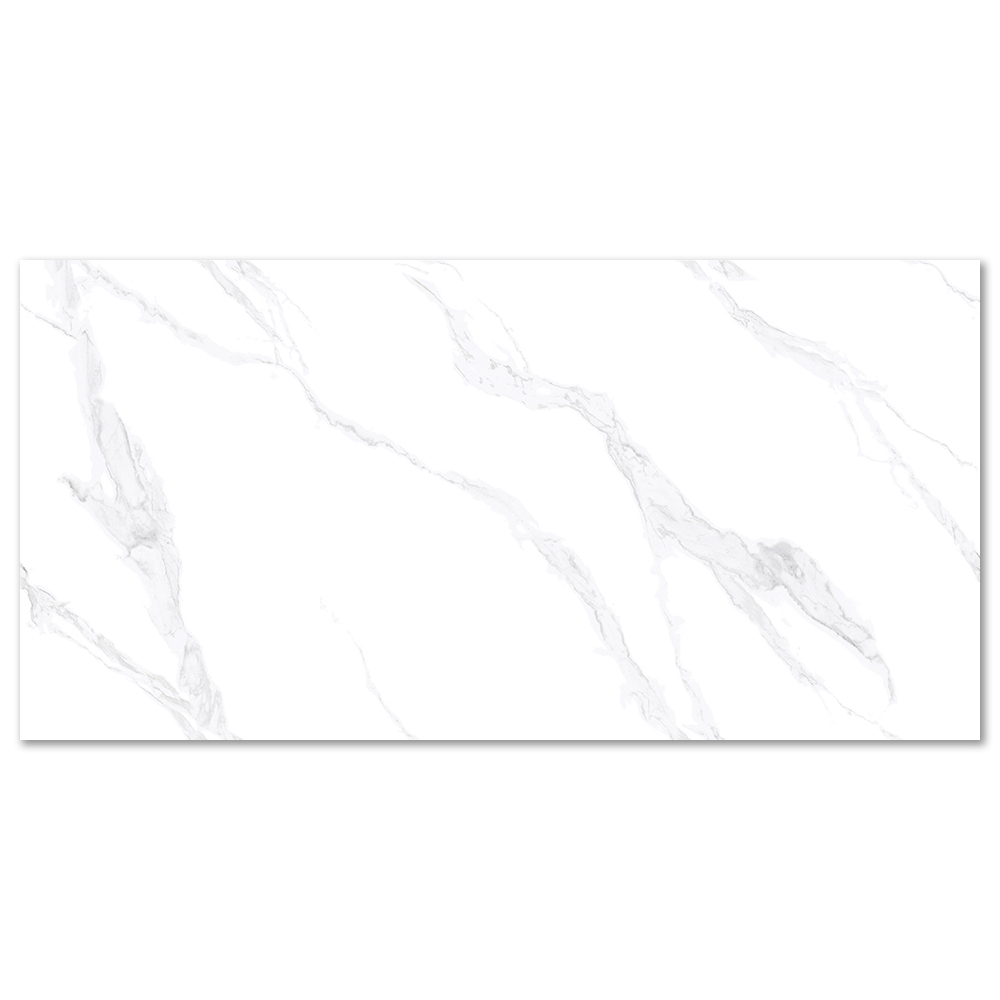 Изображение товара Керамогранит AB Gres Carrara Bianco Glossy 60x120 см, 1,44 м², имитация мрамора