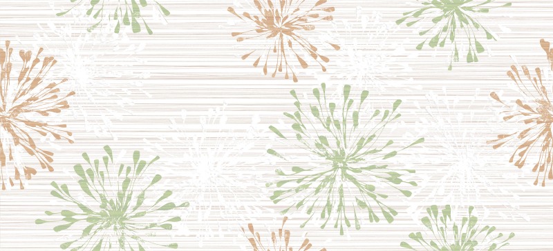 Изображение товара Плитка MITO Light одуванчик многоцветный  20x44 1,144 м²