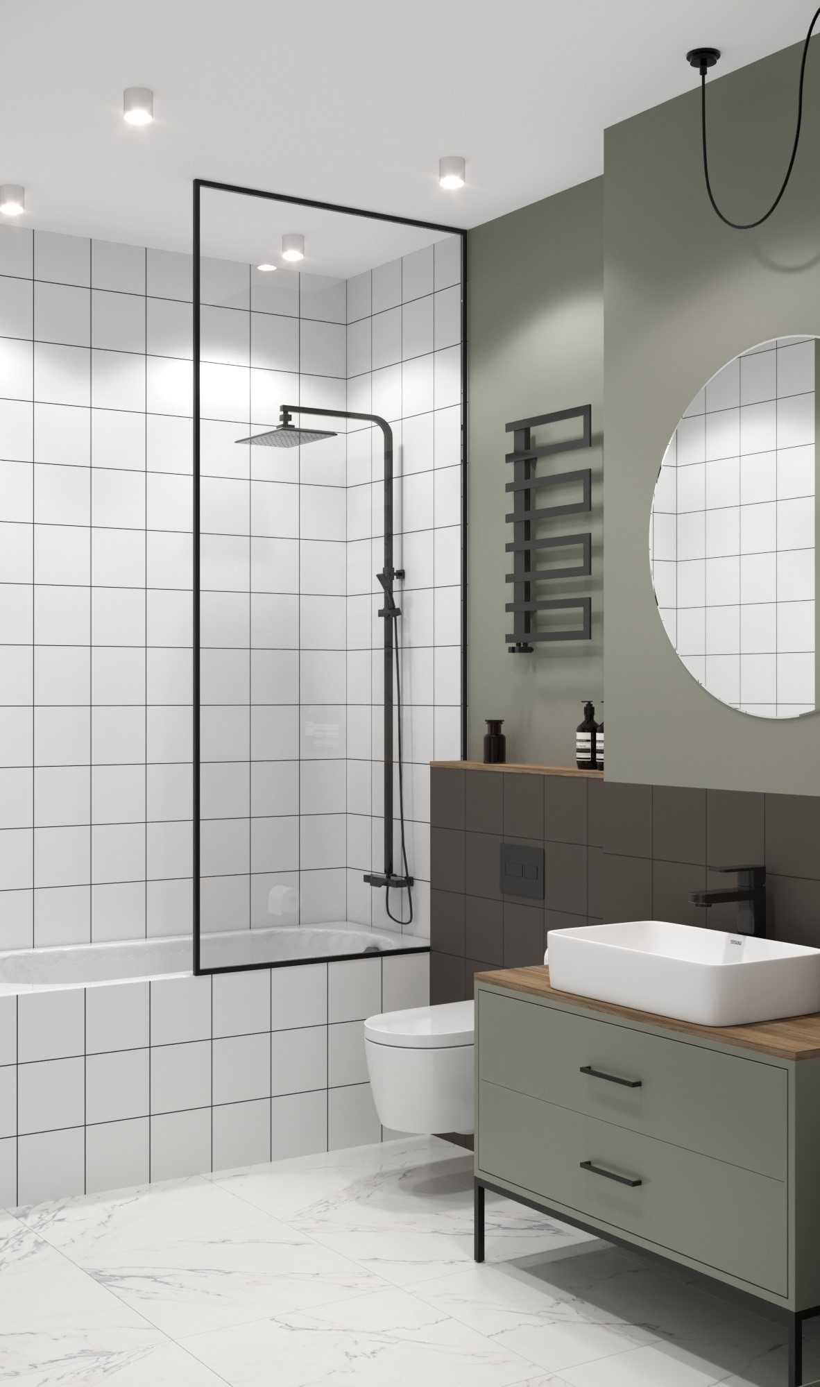 Изображение товара Плитка настенная Axima Вегас белый матовый 20X20 см 1,04 м²