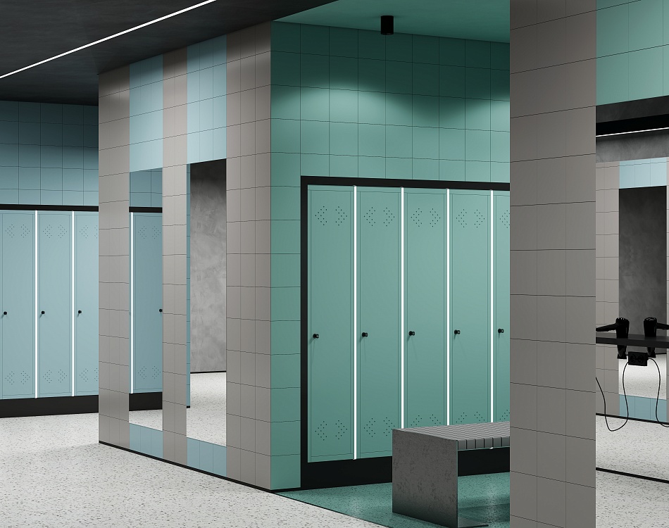 Изображение товара Плитка настенная Axima Вегас серый матовый 20X20 см 1,04 м²