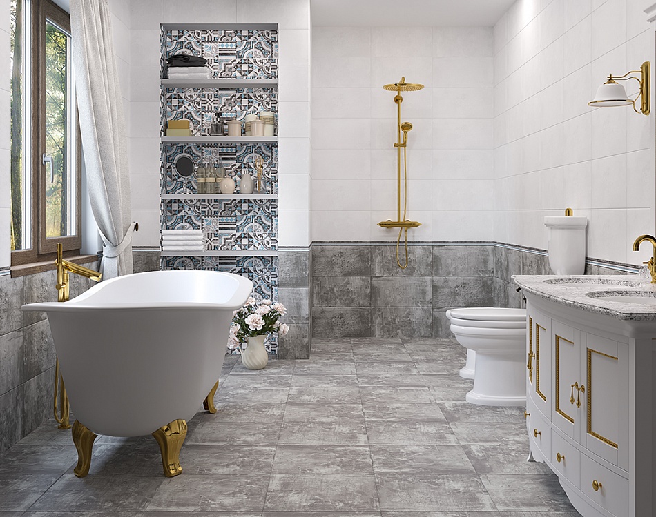 Изображение товара Плитка Настенная Axima Кадис Низ 25X50 см 1,25 м²