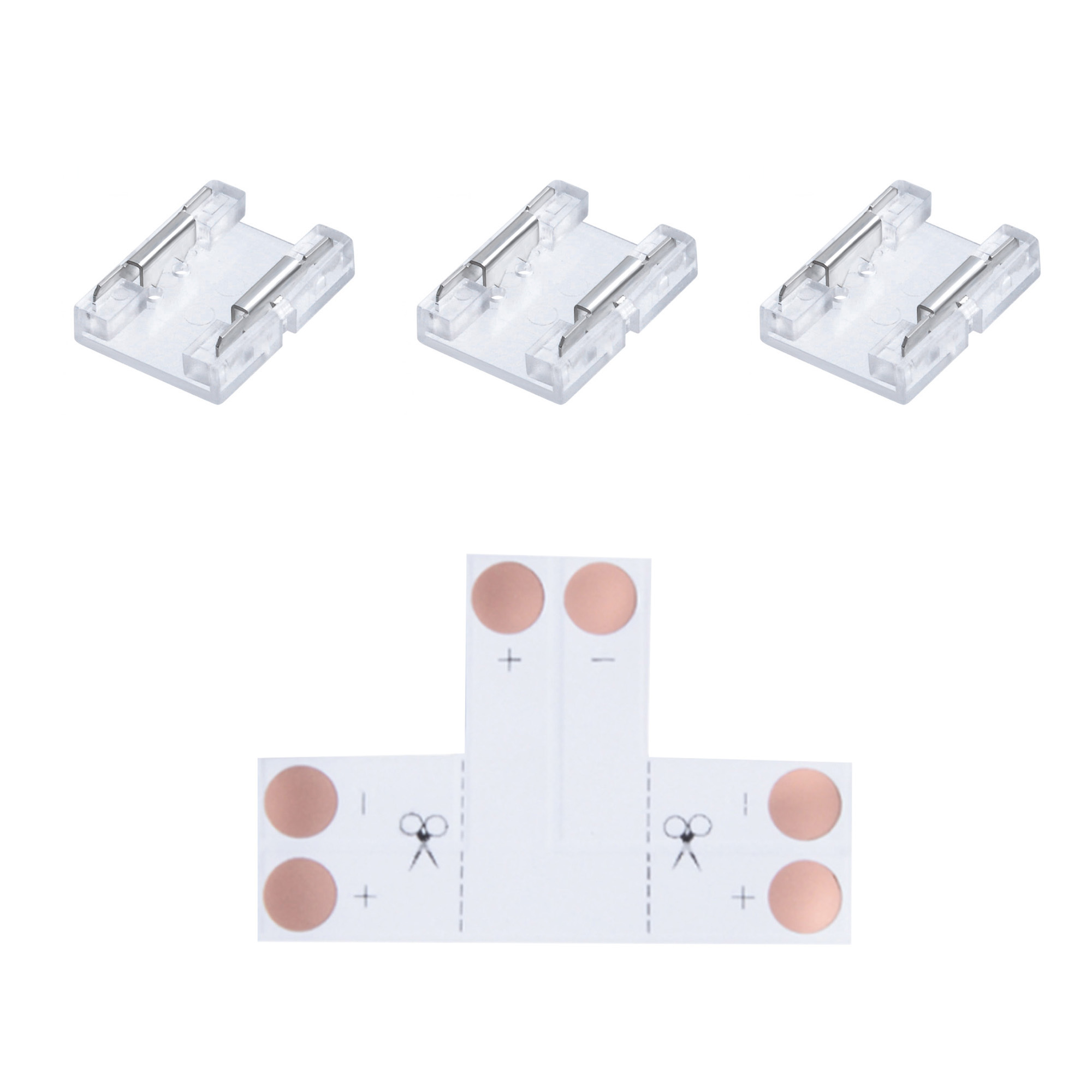 Изображение товара Светодиодная лента 24в 10вт/м cob 312д/м ip20 900лм/м 5м cri 90+ 6500к