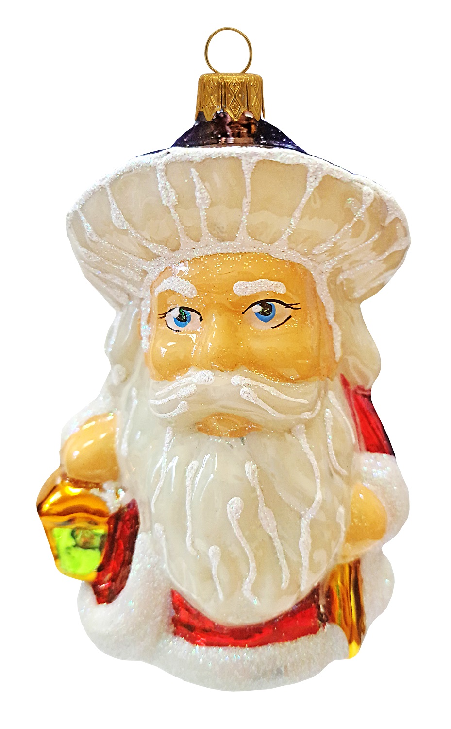 Изображение товара Ёлочное украшение КОЛОМЕЕВ "Дедушка-грибок"., в подарочной упаковке, h-11,5см