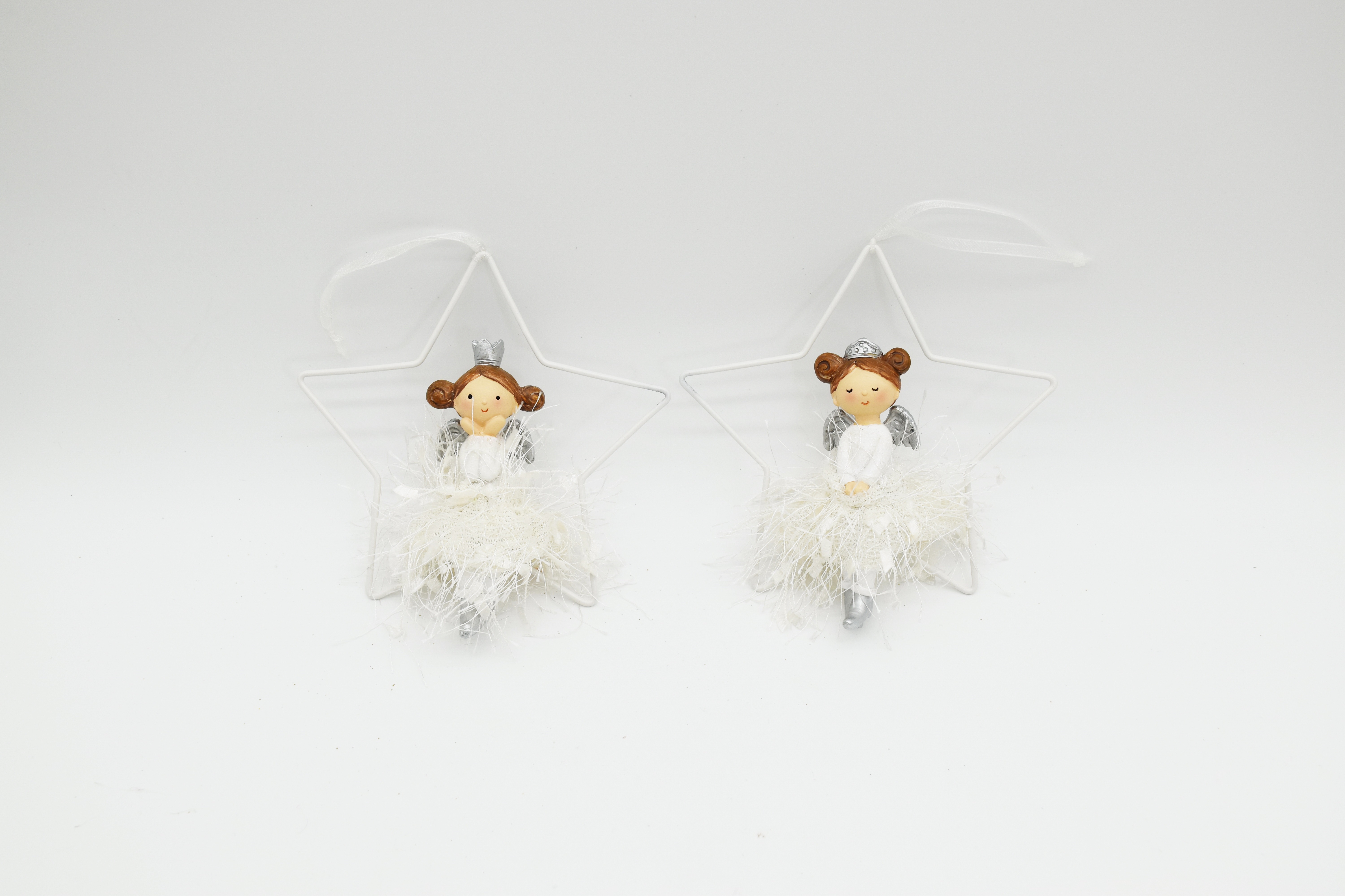 Изображение товара Ёлочное украшение, Ангелочек, 12,2*4,5*12,5 см