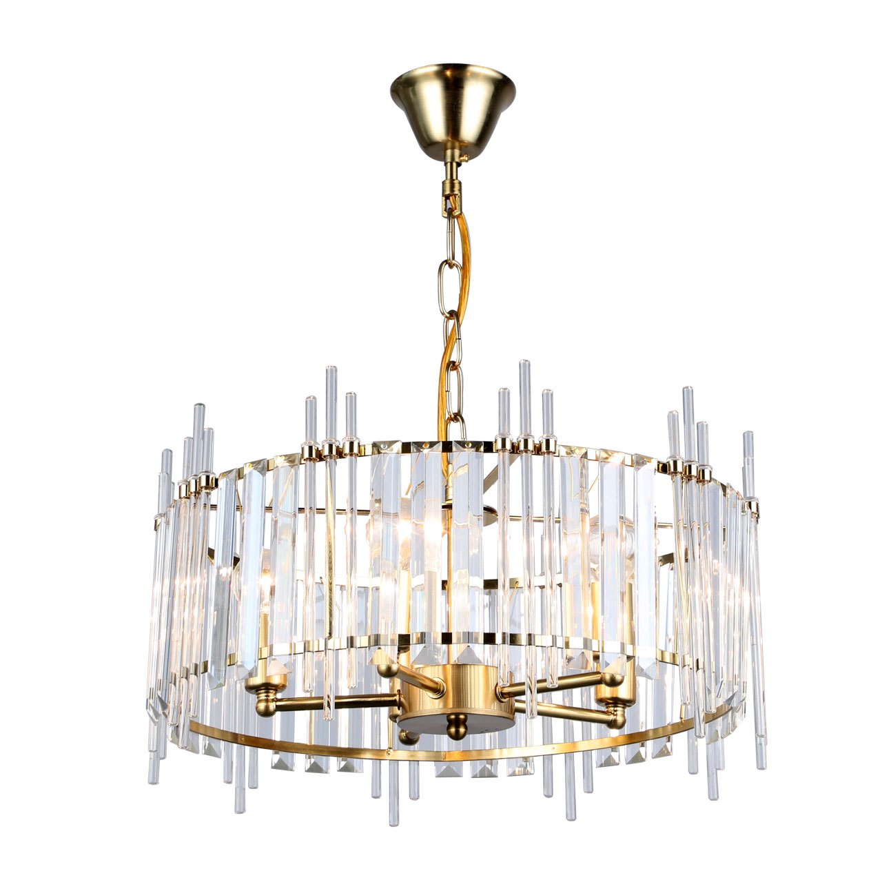 Изображение товара Люстра Арман 5х60W E14 220 V бронзовая классическая потолочная