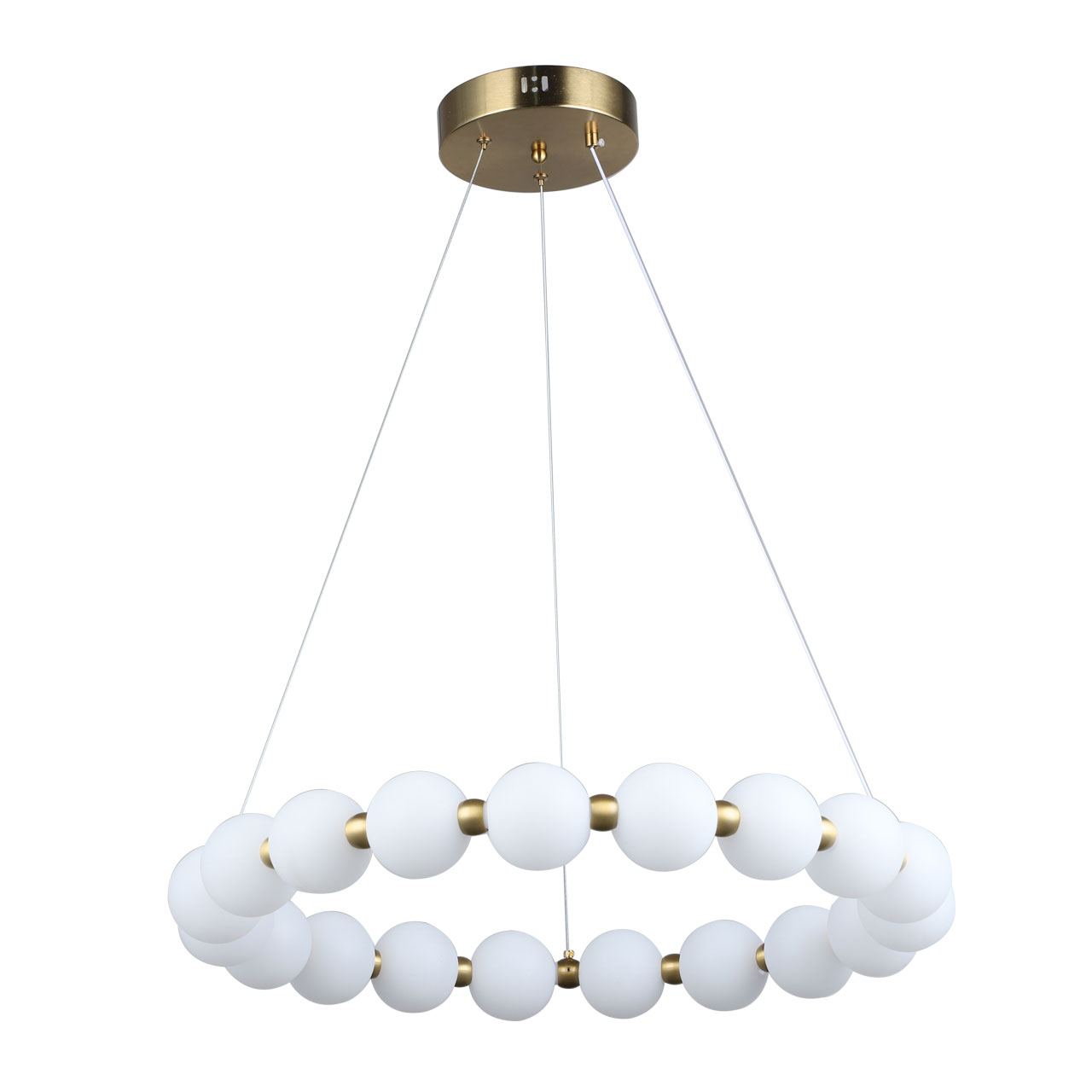 Изображение товара Люстра Крайс 38W LED 220 V бронзовая современная люстра для дома и офиса