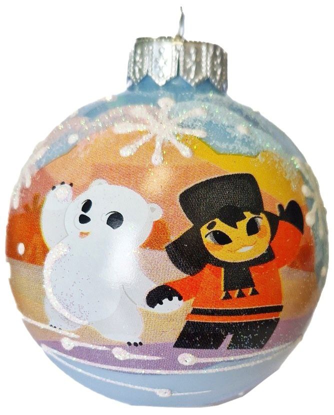 Изображение товара Шар "Умка и мальчик", 8 см