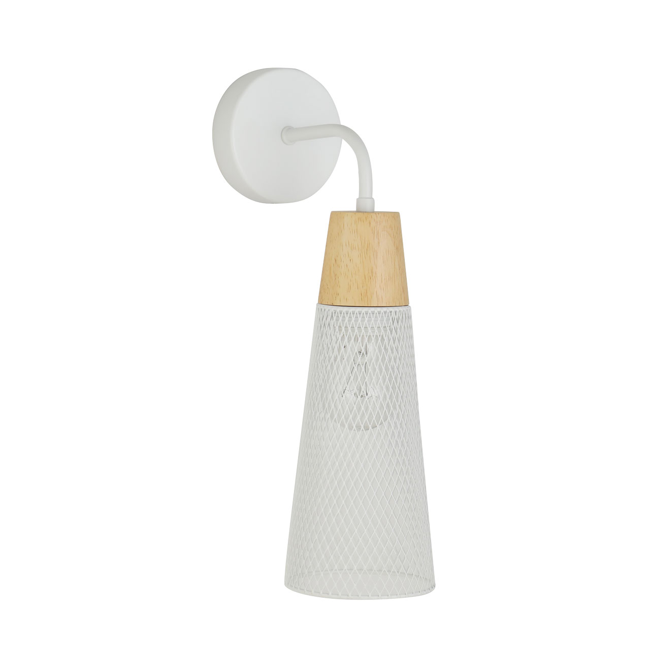 Изображение товара Настенное бра Соло 1х60W E27 белое современное освещение для интерьера