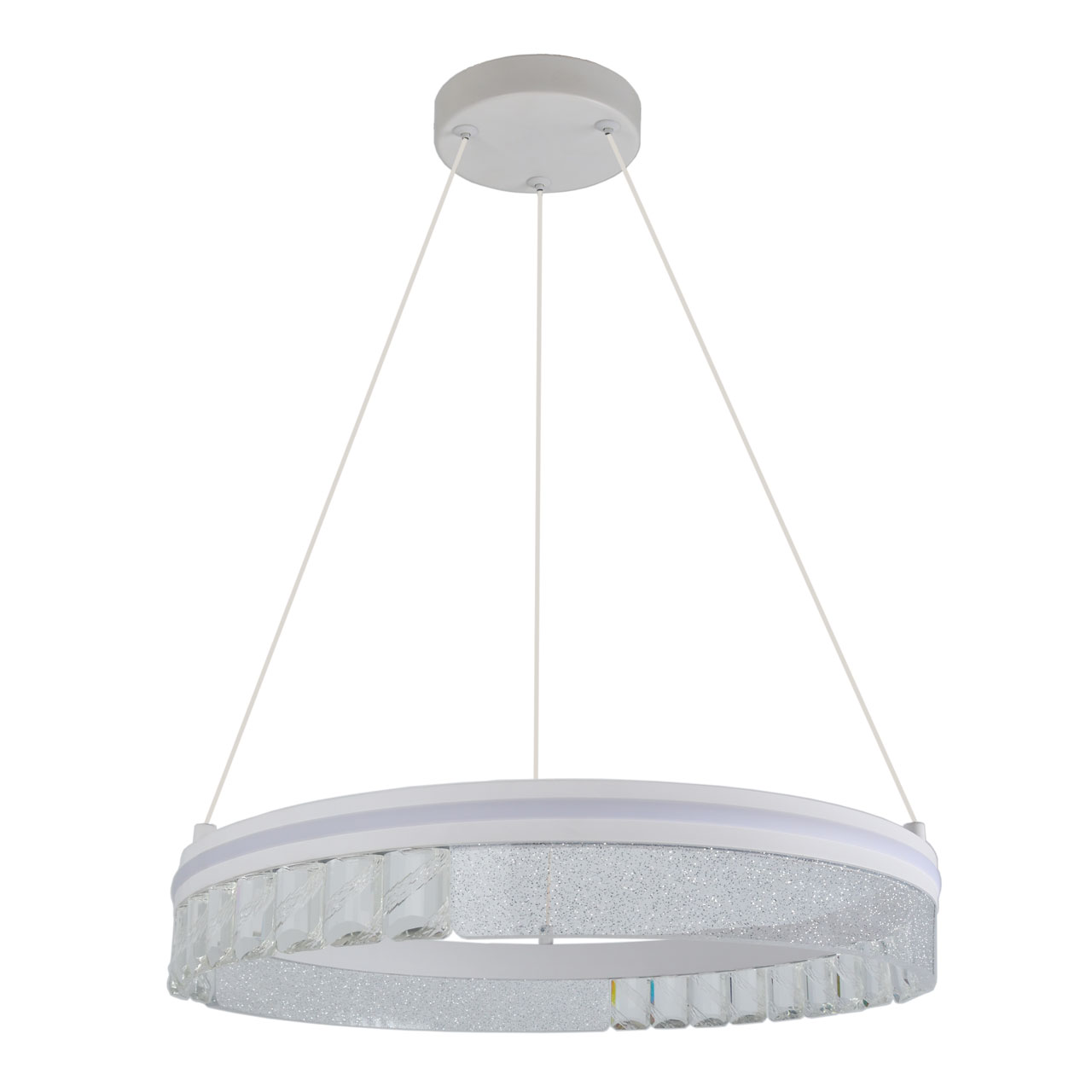 Изображение товара Люстра Платлинг 40W LED 220 V белая в современном стиле хай-тек