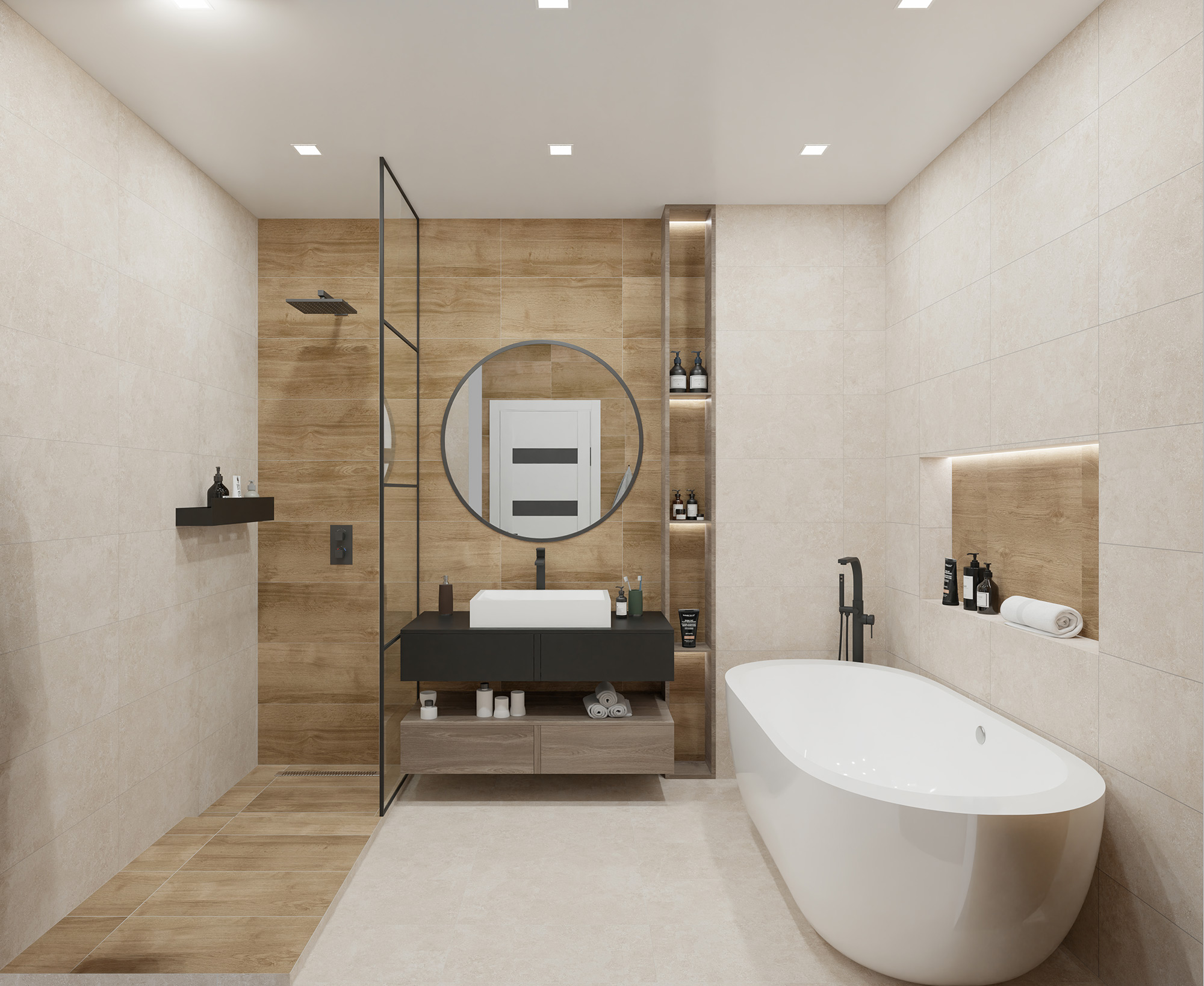 Изображение товара Керамогранит Global Tile Nostrum бежевый 30X60 см для интерьера