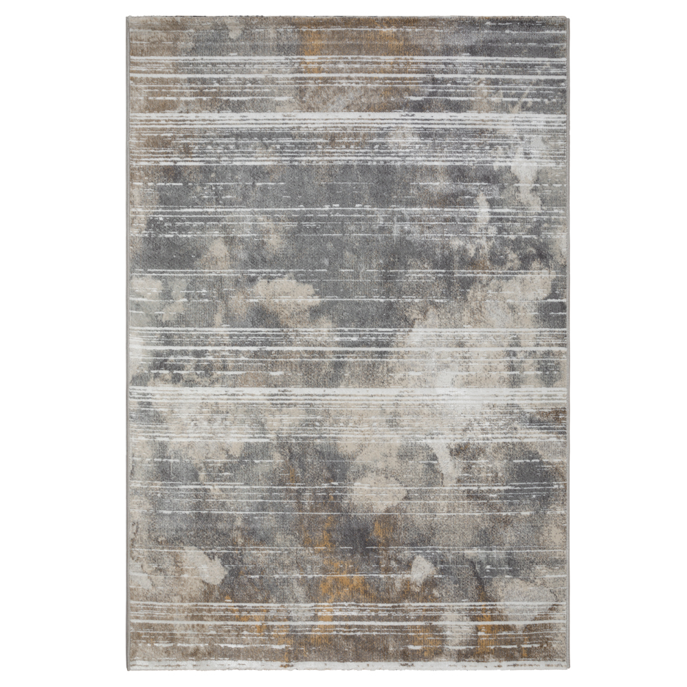 Изображение товара Ковер GINZA 0.8*1.5 дизайн 0143NA ворсовый для дома серого цвета