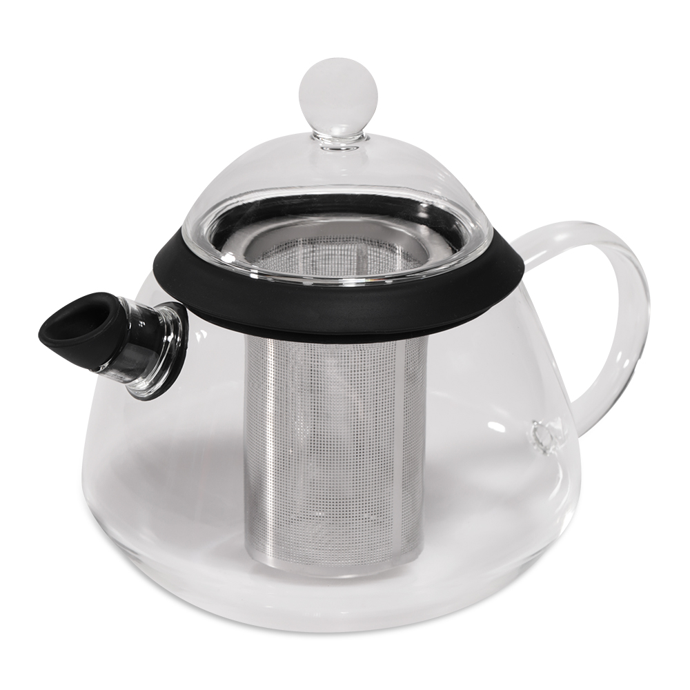 Изображение товара Заварочный чайник GRUS 0.8л черный долговечный стильный