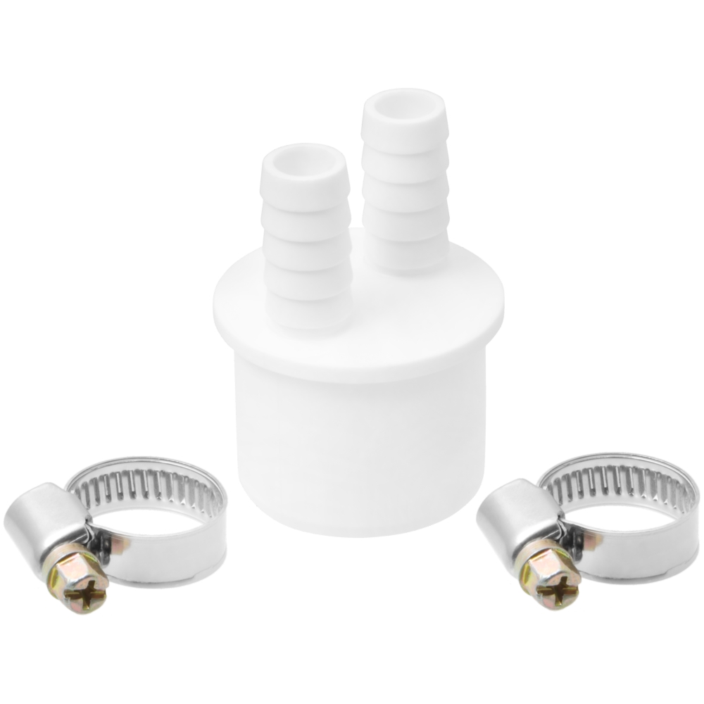 Изображение товара Комплект для промывки фильтров и слива горячей и холодной воды MasterProf D40 мм