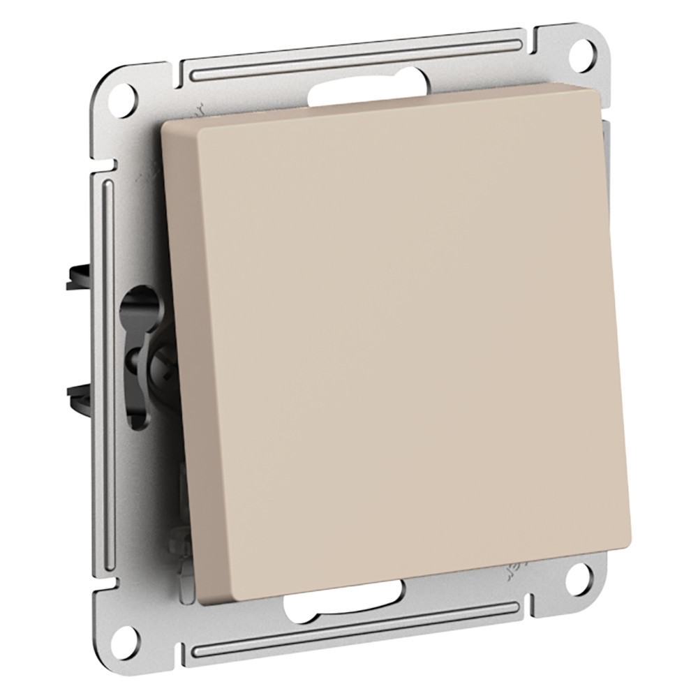 Изображение товара Выключатель 1-клавишный Systeme Electric Atlas Design 1712775 песочный