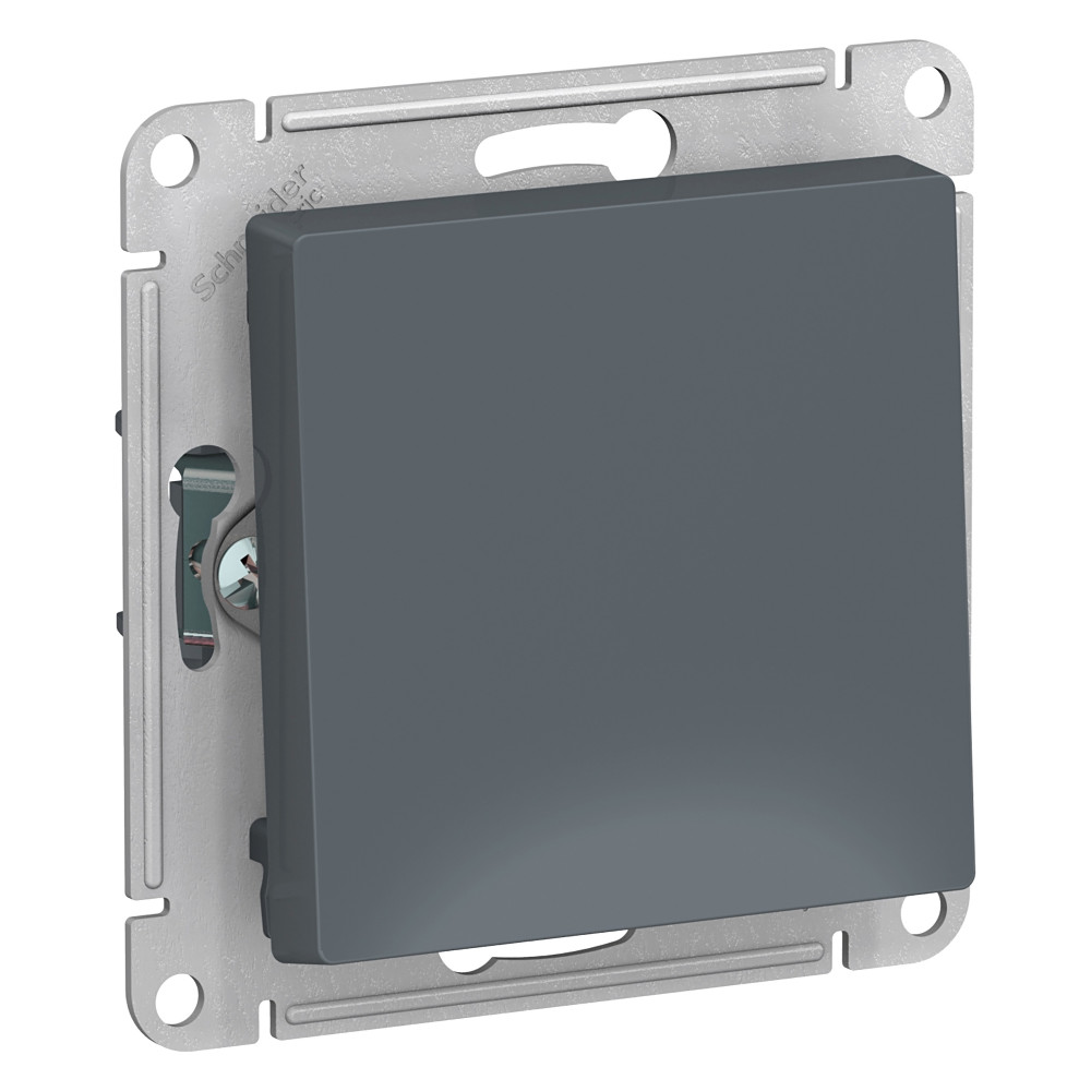 Изображение товара Переключатель 1-клавишный Systeme Electric Atlas Design грифель 1240424 для управления освещением