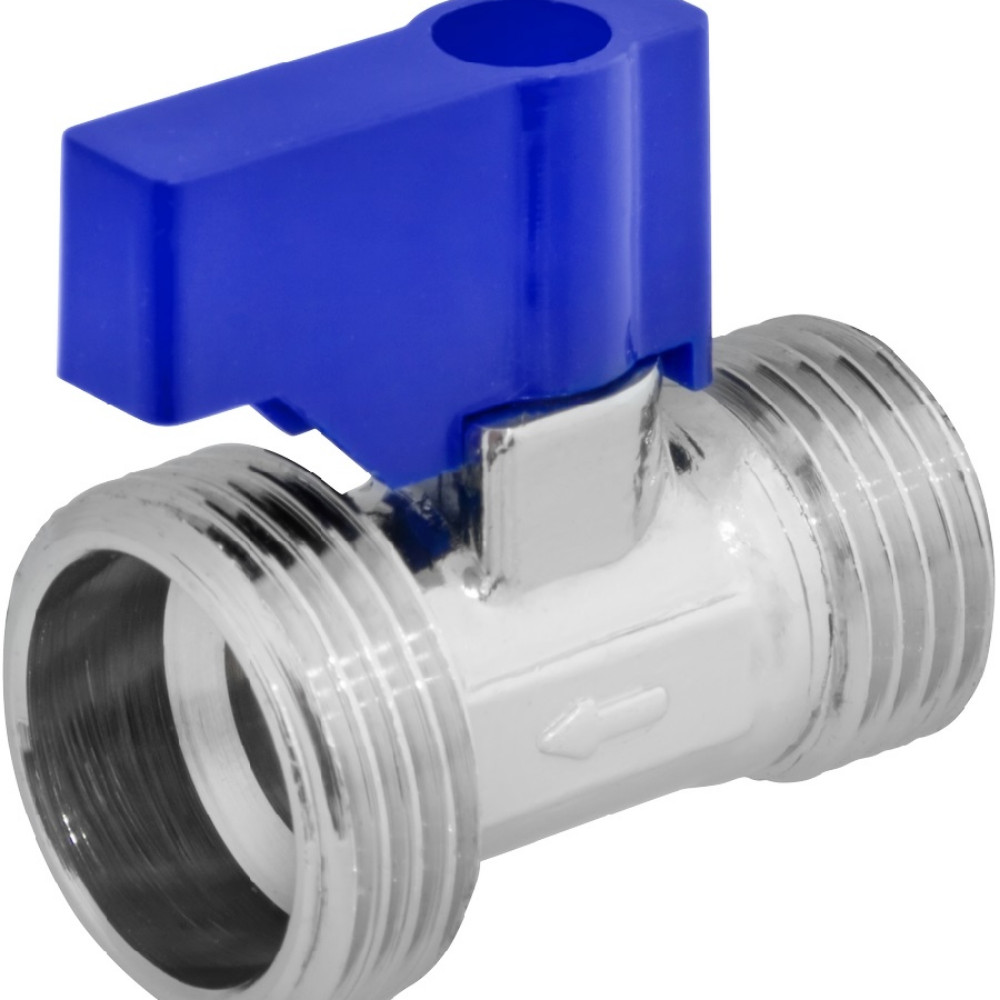 Изображение товара Кран-мини MasterProf 3/4" х 1/2" н/н хром