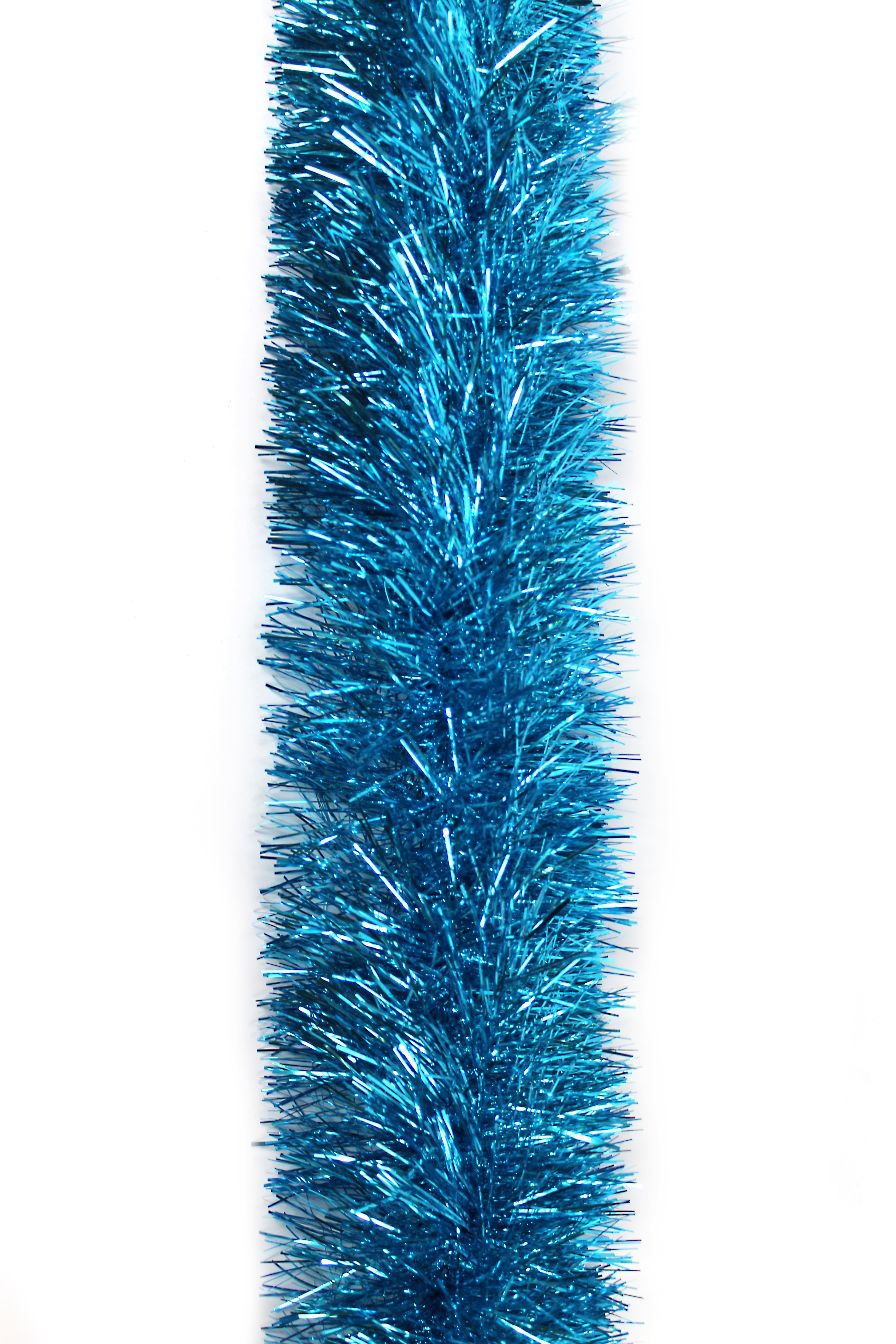 Изображение товара Мишура праздничная125 мм х 2 м голубой