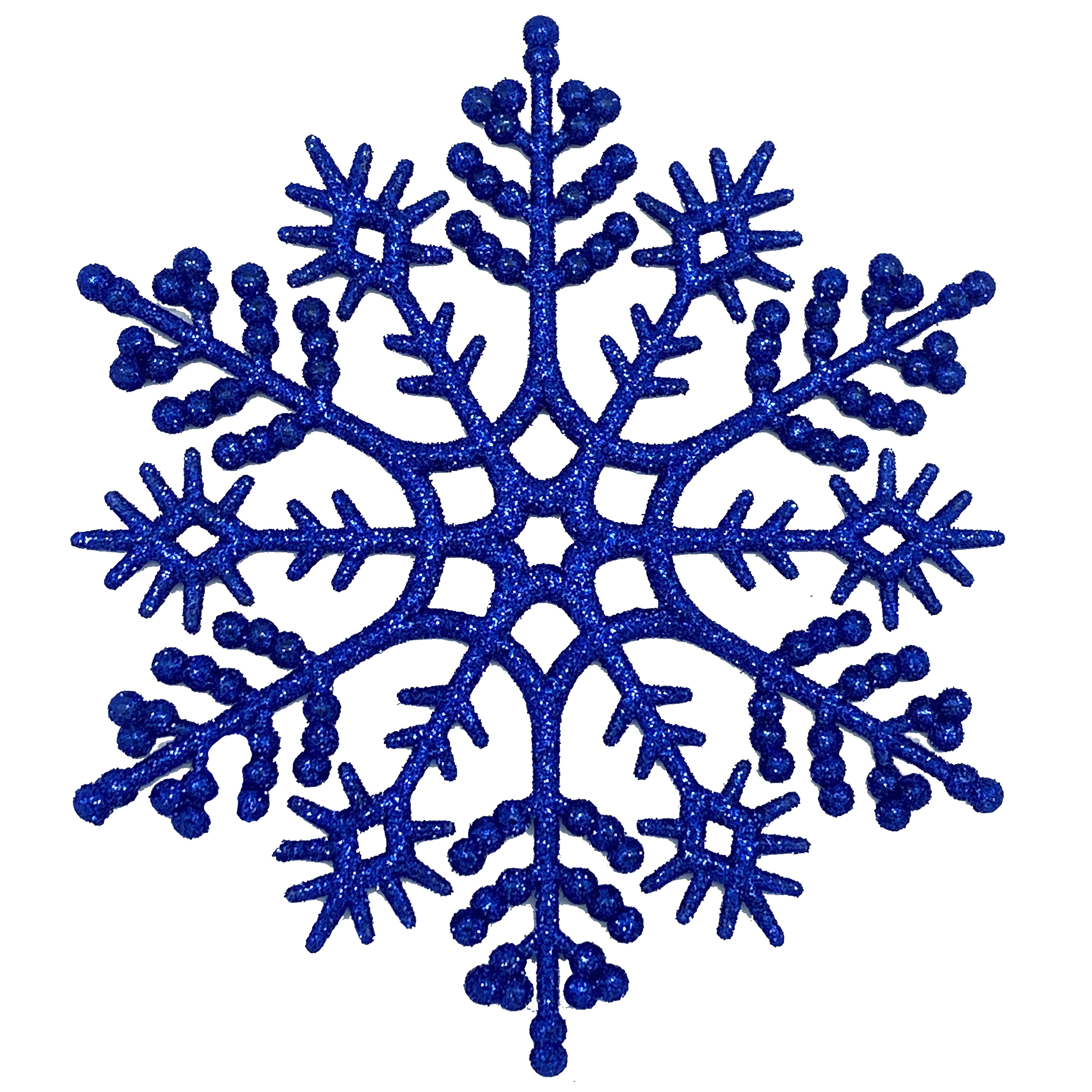 Изображение товара Снежинка Mab000-10 Классика Синий 120х3 мм елочные украшения
