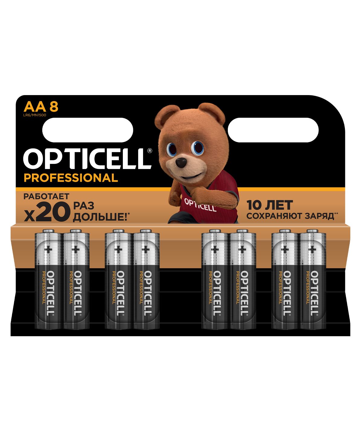 Изображение товара Батарейки AA Opticell Professional 8 шт