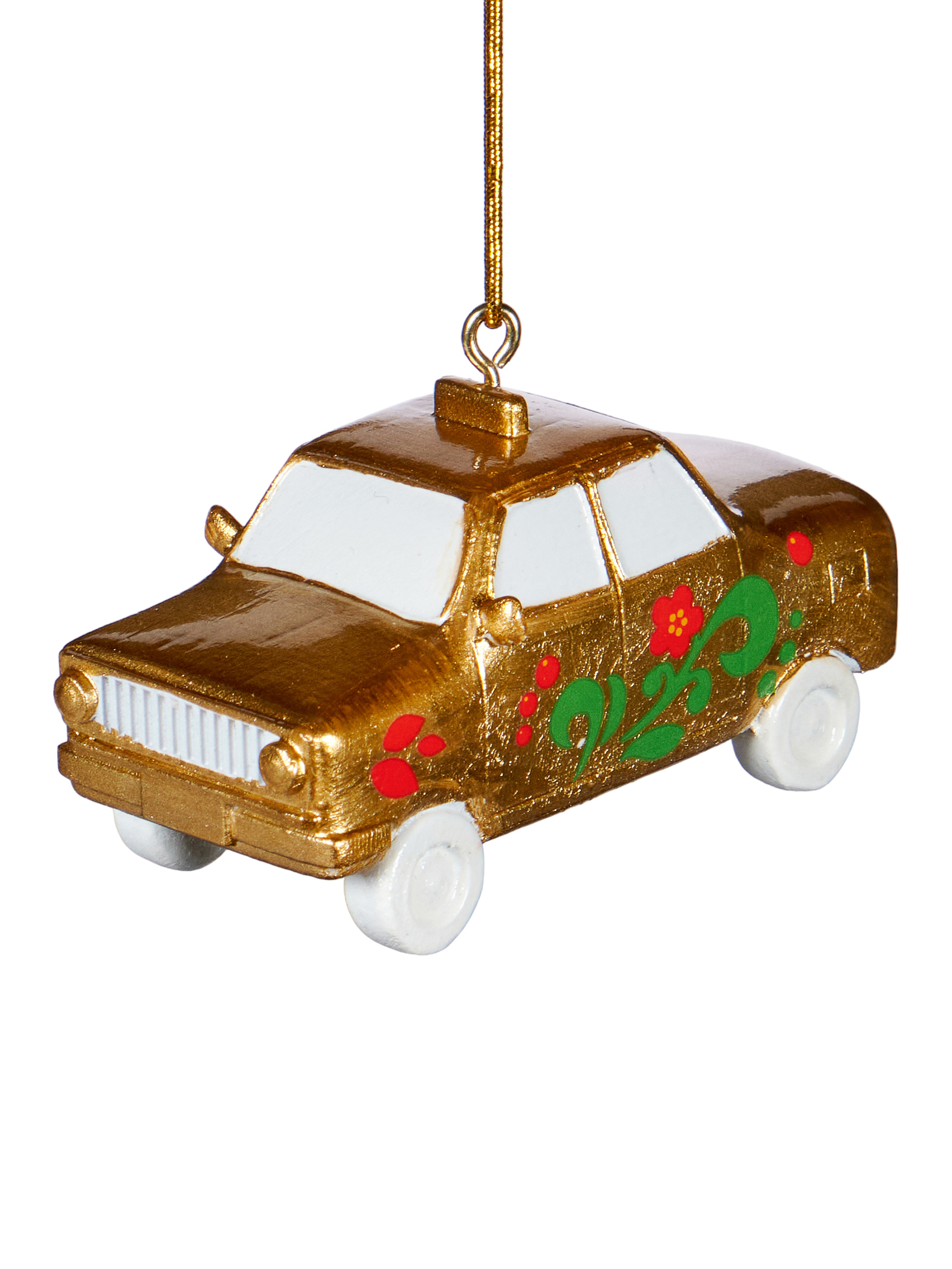 Изображение товара Новогоднее подвесное украшение из полирезины 3,5x3,5x7 см магик тайм арт.92860