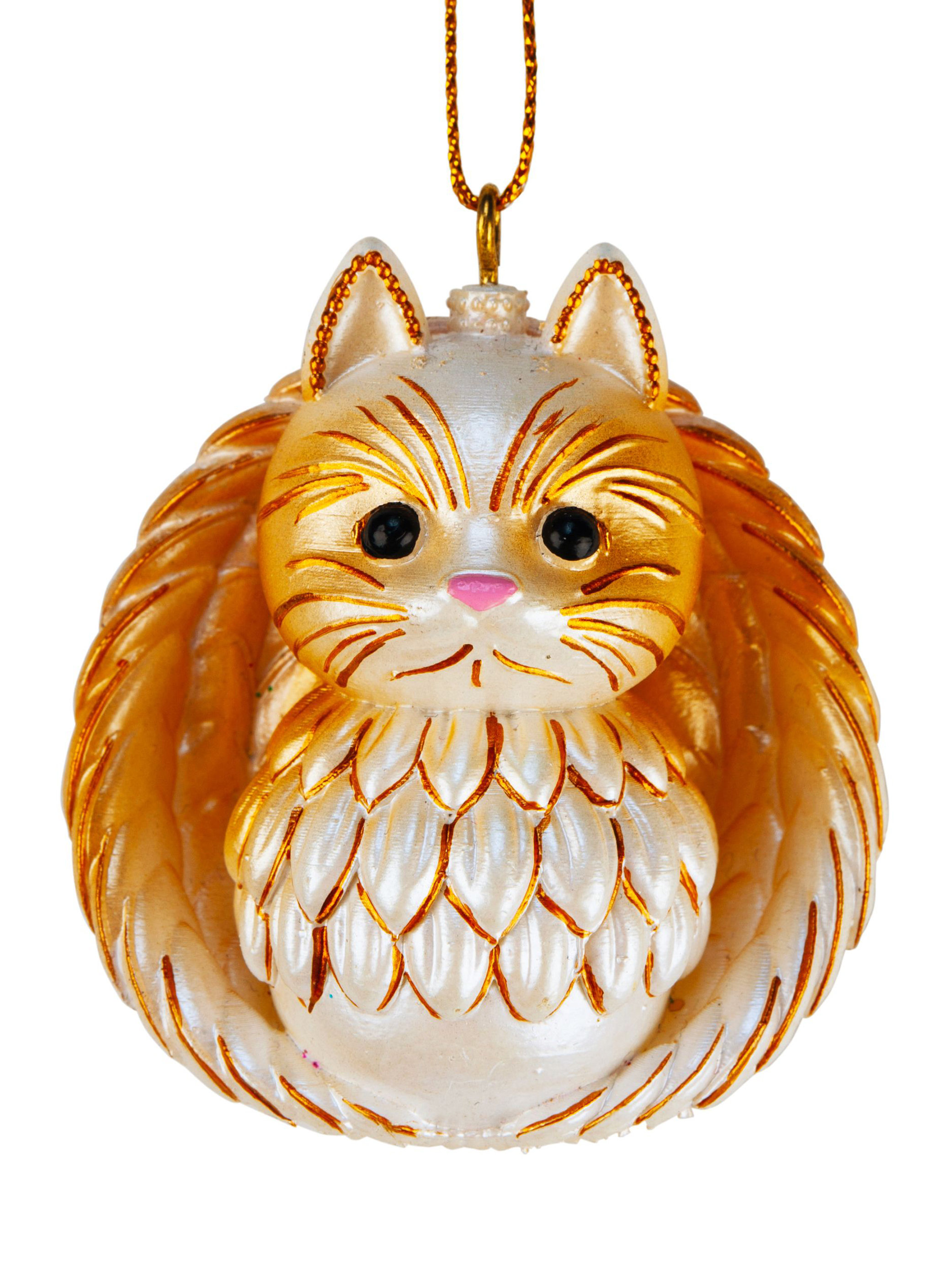 Изображение товара Новогоднее подвесное украшение из полирезины / 4,5х6х4,5см арт.92864