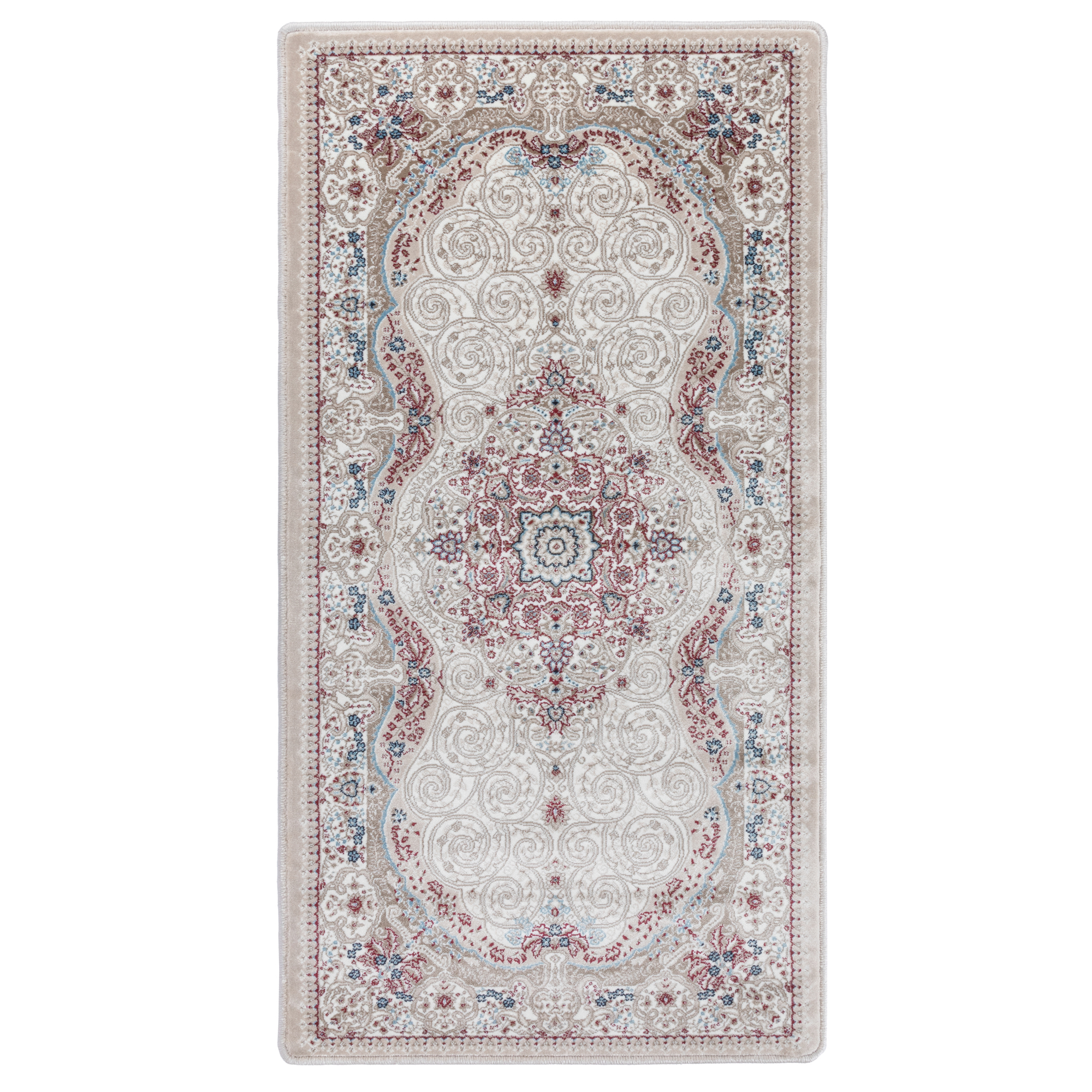 Изображение товара Ковер Вирджиния 0.8x1.5 бежевый для дома прямоугольный