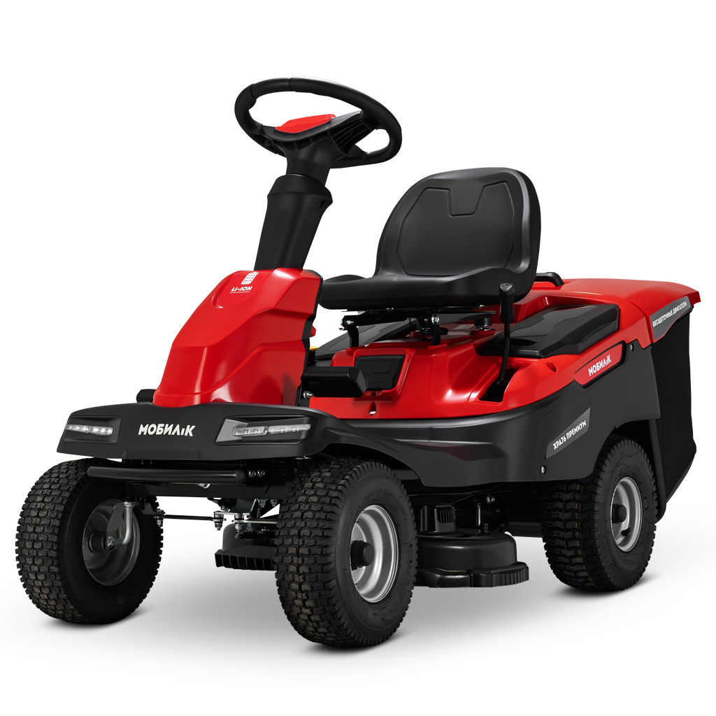 Изображение товара Аккумуляторный садовый райдер 60В МОБИЛ К XPA76 ПРЕМИУМ 160литров 76 см