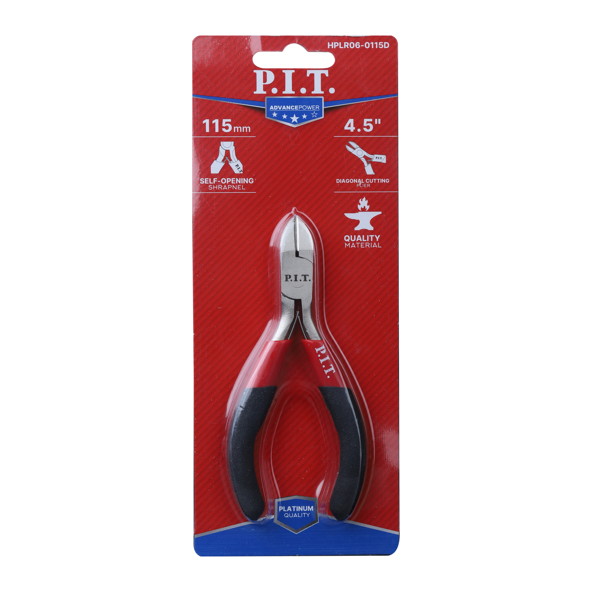 Изображение товара Бокорезы мини, 115 мм P.I.T. (HPLR06-0115D)