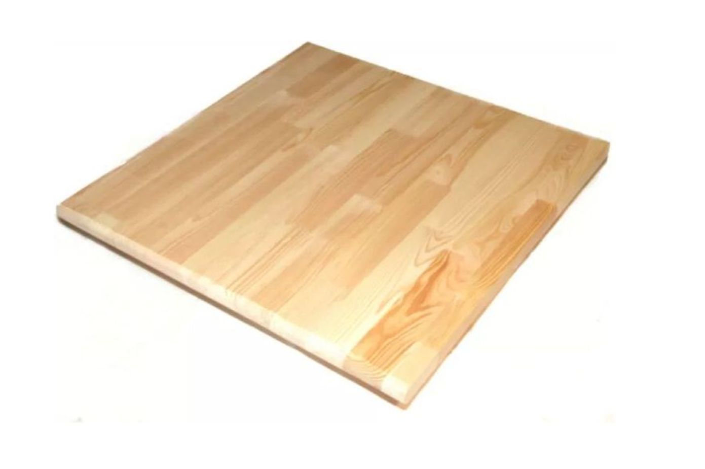 Изображение товара Лестничная площадка из хвойных пород 40х1000х1000 мм сорт Экстра Бежевый