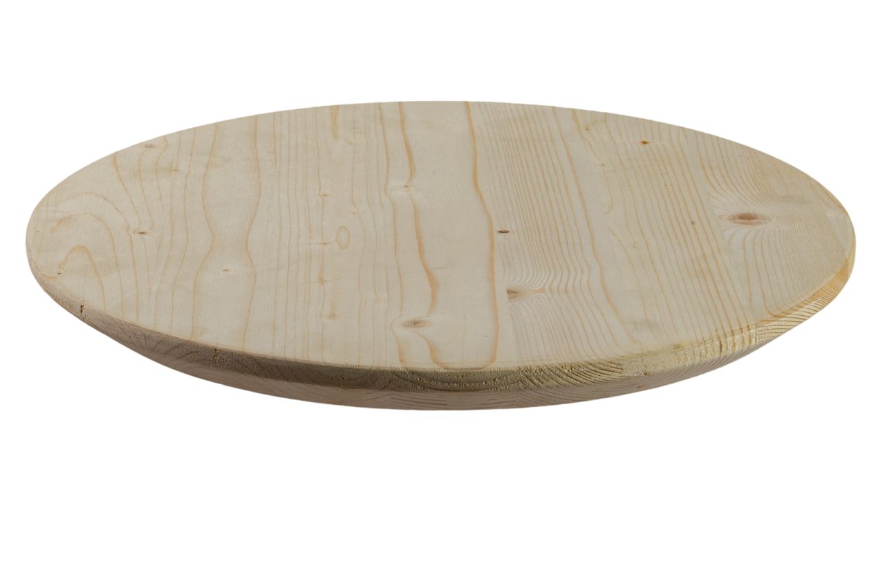 Изображение товара Столешница круглая SidWood АВ Ф380х28 мм хвоя Сканди для мебели