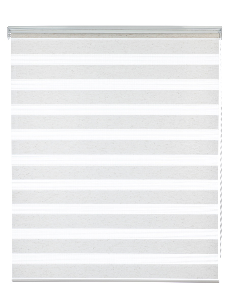 Изображение товара Рулонные шторы день-ночь Decofest 160x180 Эко-бежевый для окон дома и офиса