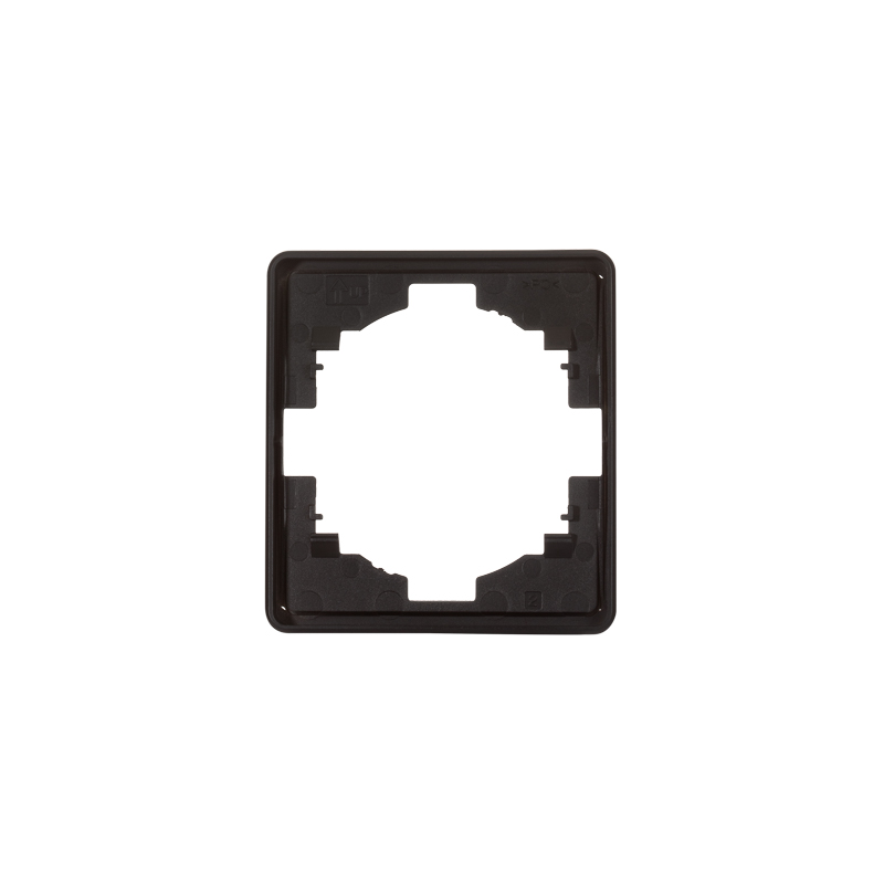 Изображение товара Рамка Kranz Round 1-постовая оникс