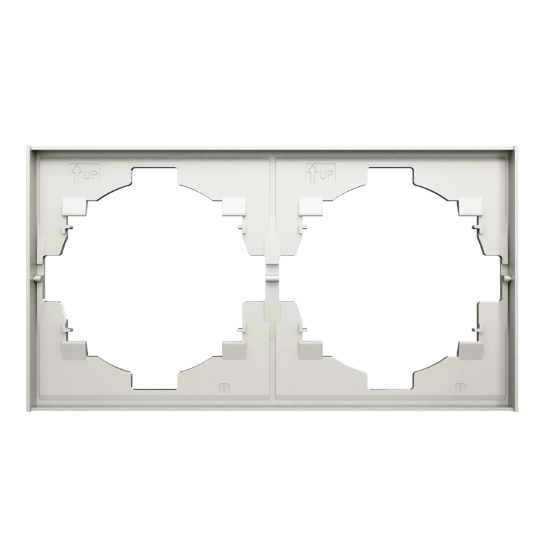 Изображение товара Рамка Kranz Strong 2-постовая жемчуг