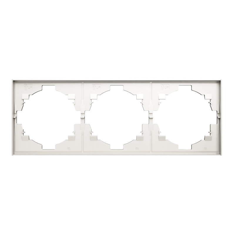 Изображение товара Рамка Kranz Strong 3-постовая жемчуг