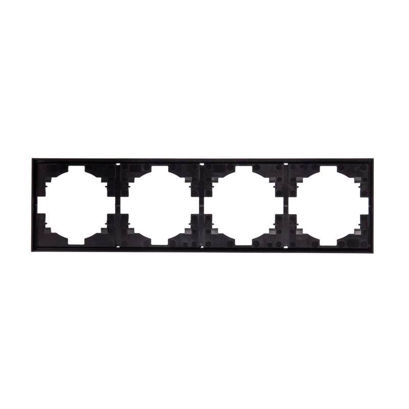 Изображение товара Рамка Kranz Strong 4-постовая антрацит