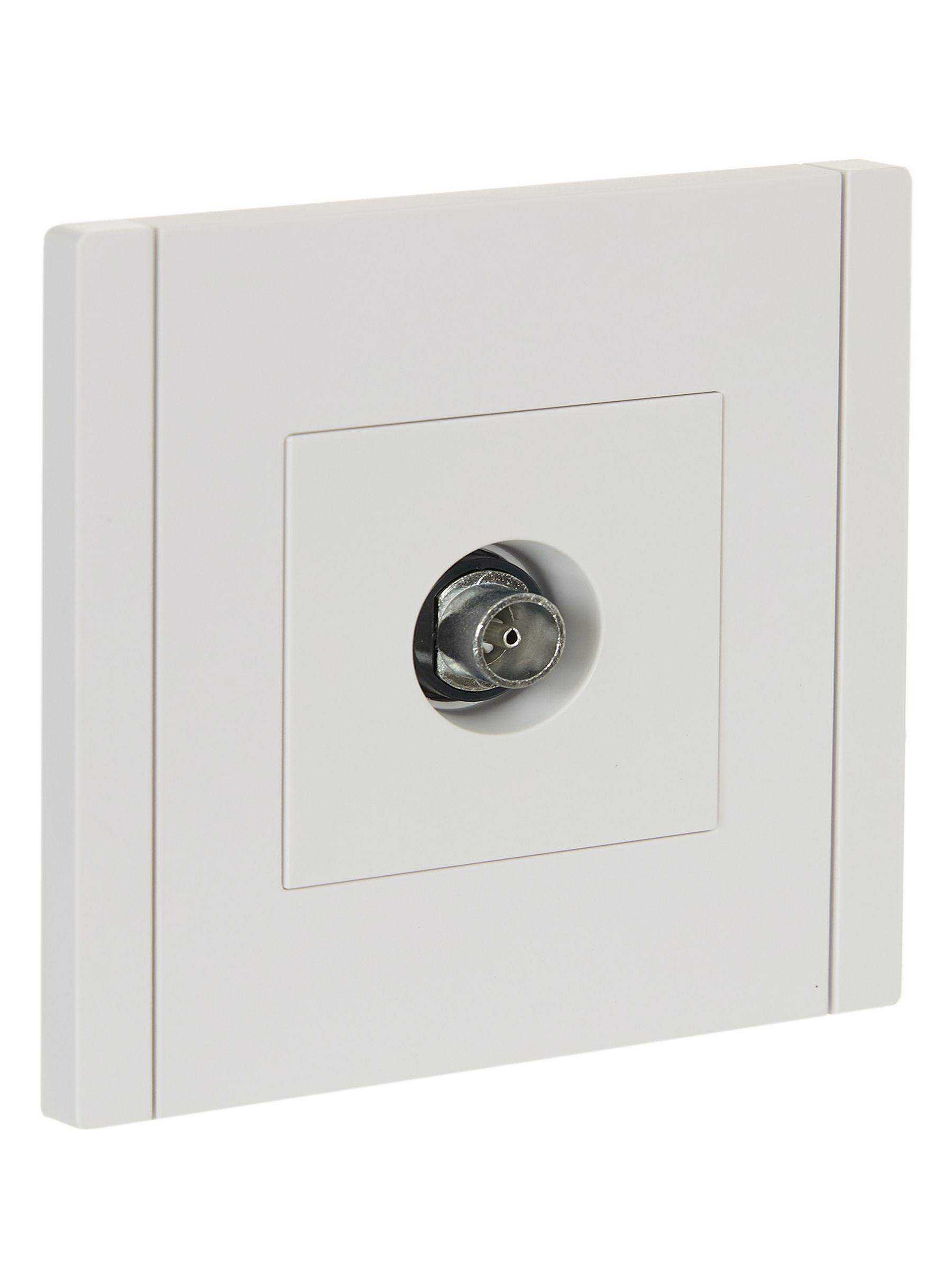 Изображение товара Розетка TV 1 пост IEK FORTE&PIANO белый для телевизионных сетей